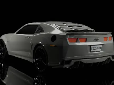 Camaro car 3D model