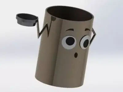 trash can 3D model