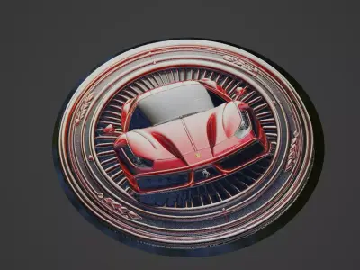 Car Medallion 3D print model