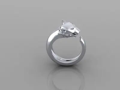 Tiger Ring 3D print model buy