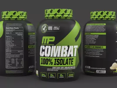 Protein Powder 3D model