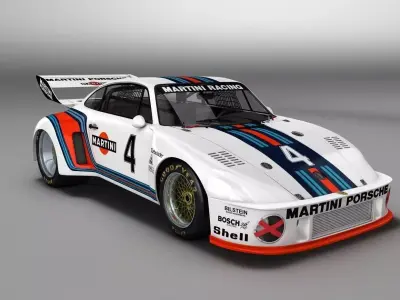 Porsche 935 Baby 1976  3D model