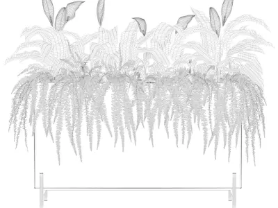 office plants 3D model