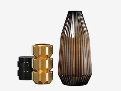 Kelly wearstler accessoires set1 3D model