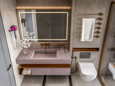 Bathroom 59  3D model