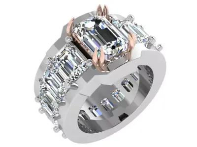 Emerald Band 4476 3D print model