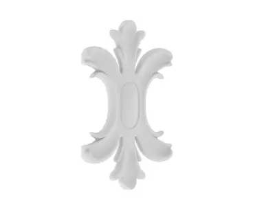 Cartouche Ornament 018 3D model