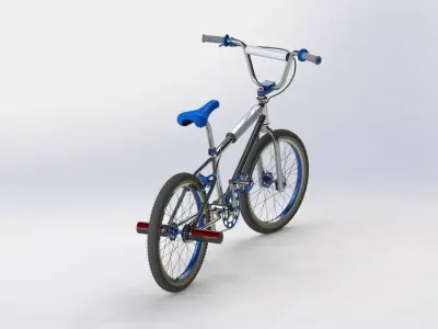 feetorage bmx bike 3D print model