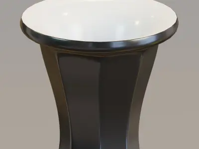 Vase 04 Low-poly 3D model