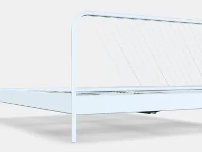NESTTUN Bed frame Low-poly 3D model
