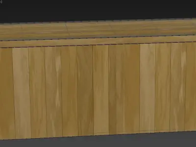 Glass Top Cabinet 3D model