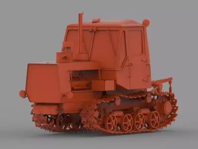 HTZ T-150 3D print model