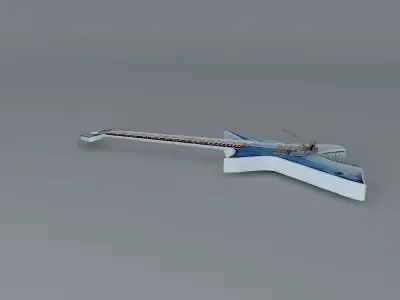 MAKO SHARK guitar Free 3D model