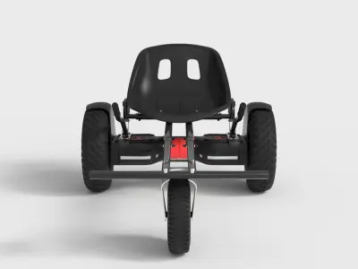 BEAST BUGGY ROVER  Low-poly 3D model