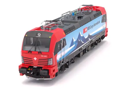 Siemens Vectron Engine SBB Cargo 3D model