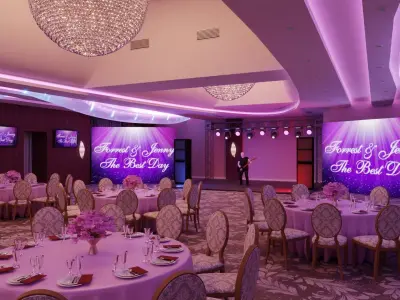 Almaty Solis banquet hall 3D model