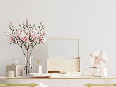 Decorative set 01 3D model