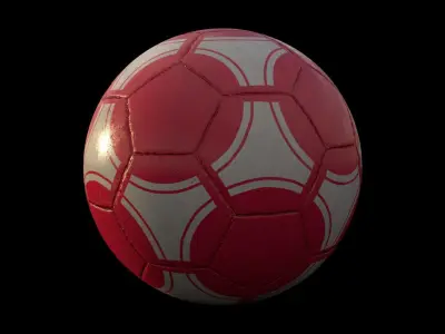 SportBallA soccer ball Low-poly 3D model