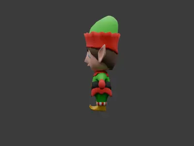Christmas Elf 3D model