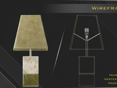 Modern Table Lamp   3D model