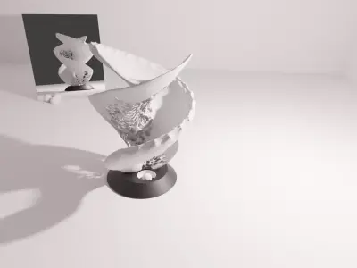 Decoration Blender Light  Free 3D model