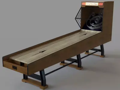 Barrington Collection Premium Roll and Score Game Set 3D model