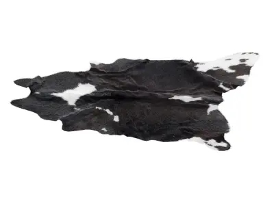 Animal skin rug 07 3D model