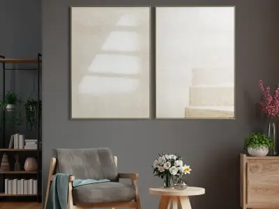 Photo Frame 137 Low-poly 3D model