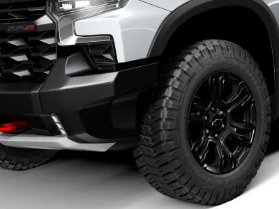 Chevrolet Silverado ZR2 2022 3D model