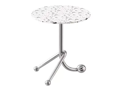 Terrazzo Tea Table 3D model