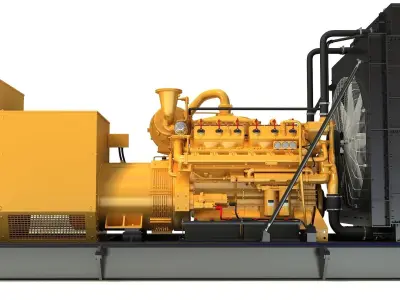 Generator Engine 3D model