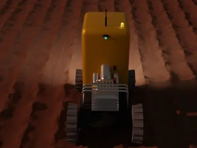 Robo-Tractor 3D model