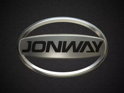 jonway logo 3D model