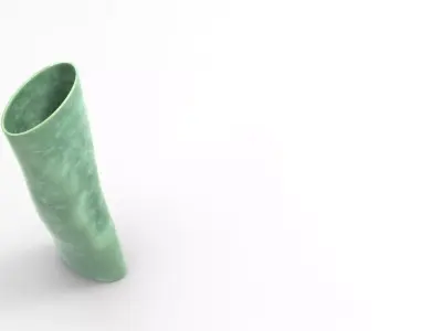 Loopy Vase Low-poly 3D model