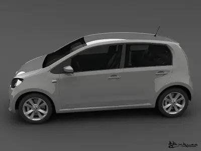Skoda Citigo 5doors 2013 3D model