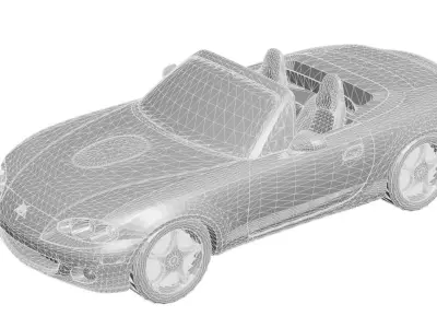Car - Mazda 3D print model