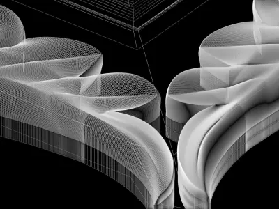 Frame for painting mirror for CNC milling 3D print model