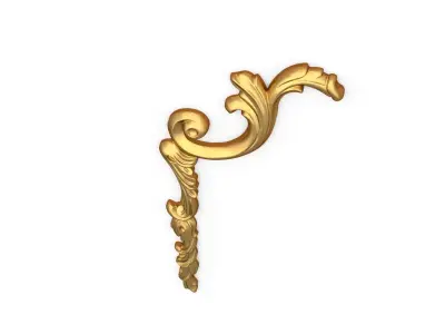Classic decor ornament 142 3D model