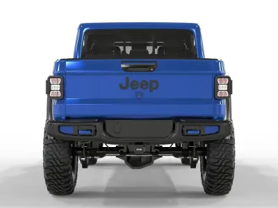 Jeep Gladiator 2021 Pro Edition  3D model