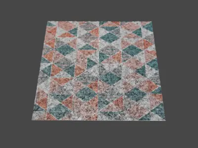 BEAUTIFUL carpet for kitchen or you can use anywhere 3D model