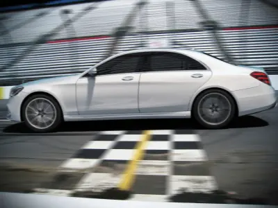 Mercedes benz w222 S class 2018 3D model