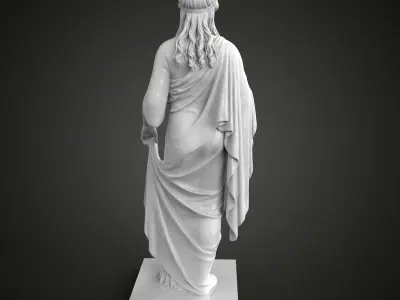 Goddess of hope 3D print model