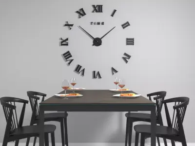 Wall Clock 3D model