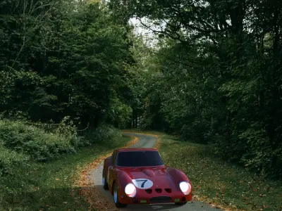 FERRARI 250 GTO 3D  3D model