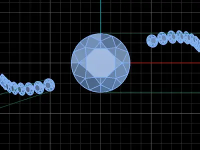 jewelry ring 160 3D print model