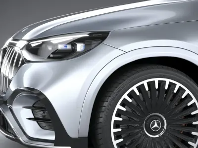 Mercedes-Benz EQE53 AMG SUV 2024 3D model