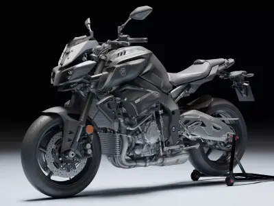 Yamaha MT 10 SP 2020 Low-poly 3D model