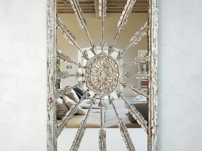 Vintage Jakarta Window Mirror 3D model