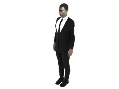 Edouard Mendy Low-poly 3D model