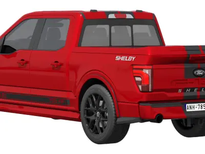 Shelby F-150 Super Snake 2024 3D model